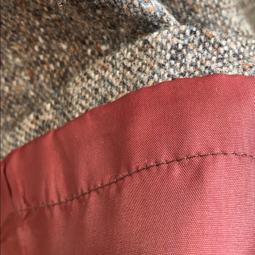 👒 Vintage Lew Magram Neutral Wool Maxi Skirt - Picture 10 of 13